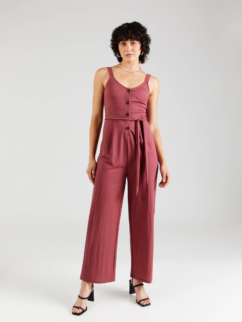 ABOUT YOU Jumpsuit 'Fiona' in Berry Muttertagsangebot