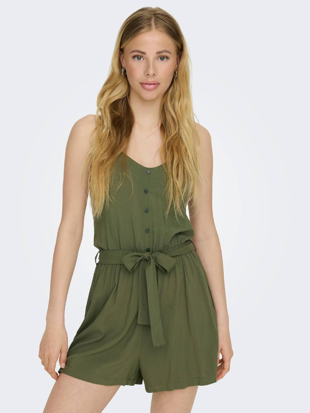 ONLY Jumpsuit 'NOVA' in Olive Valentinstagsangebot
