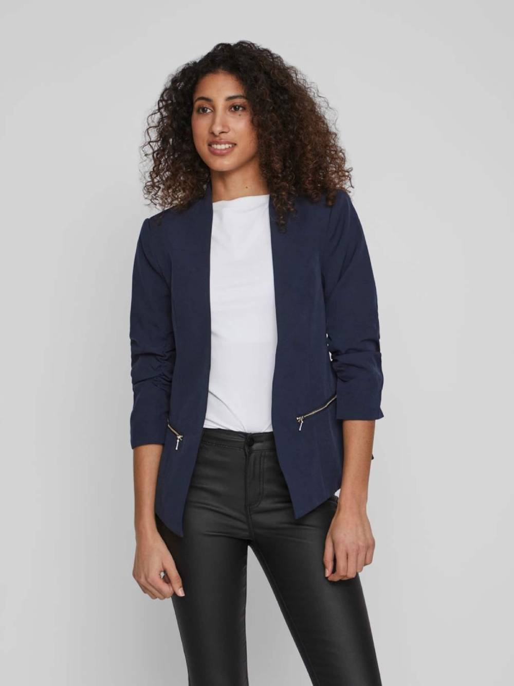 VILA Blazer in Navy Fabrikverkauf