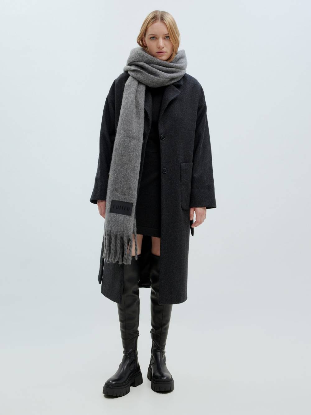 EDITED Between-Seasons Coat 'Santo' in Anthracite Günstig kaufen