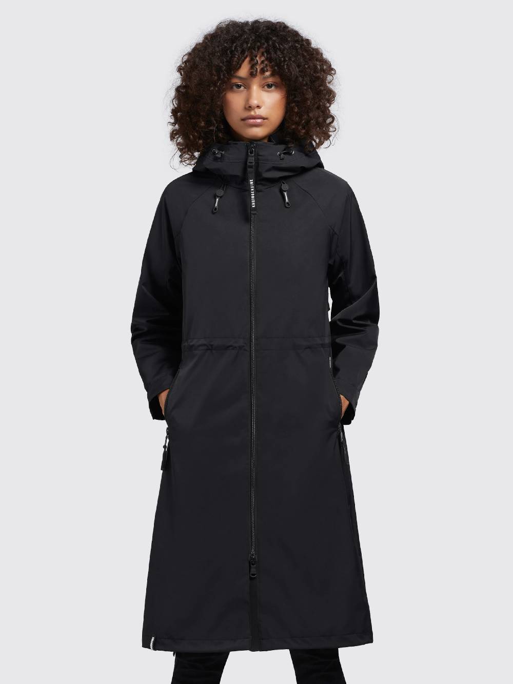 khujo Between-Seasons Coat 'Xappi' in Black Vatertagsangebot