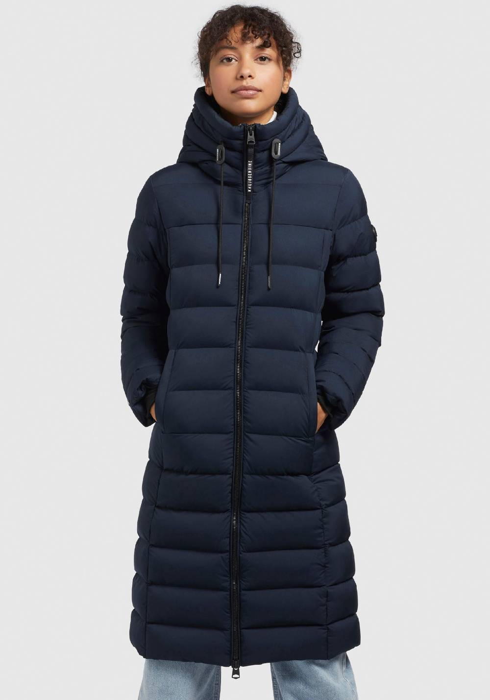 khujo Winter Coat in Navy Blitzangebot