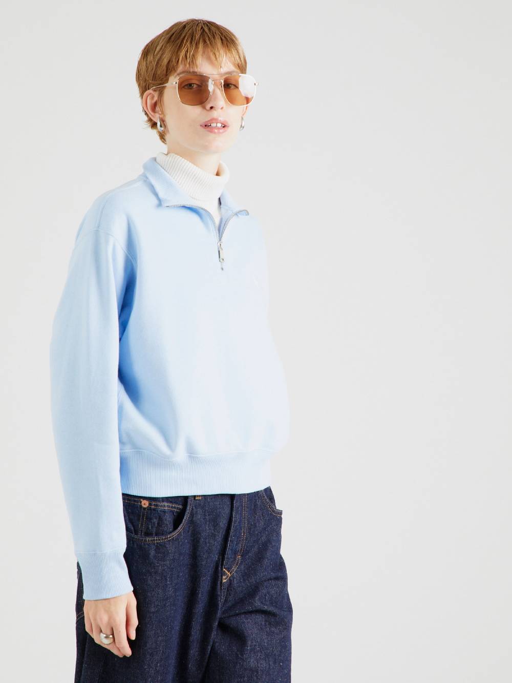 Polo Ralph Lauren Sweatshirt in Light Blue VIP-Rabatte