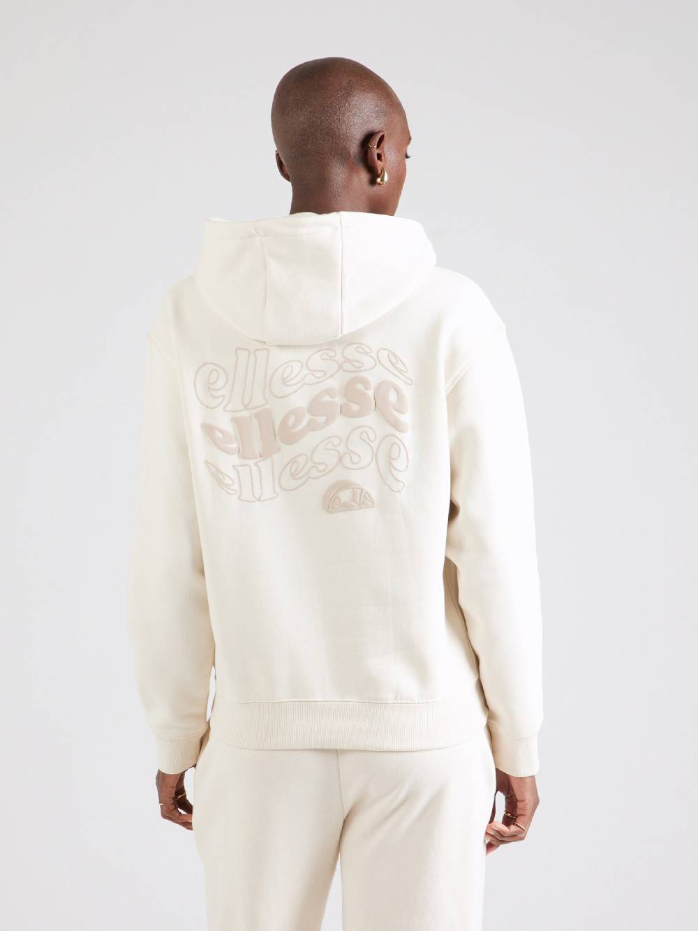 ELLESSE Sweatshirt 'Eines' in Beige Sonderangebot der Fabrik