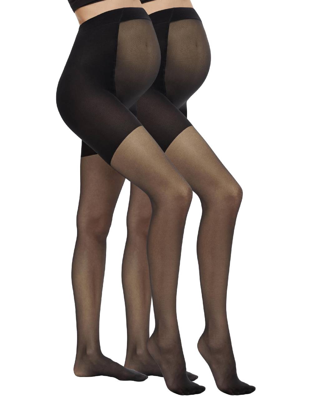MAMALICIOUS Fine Tights 'Sabrina' in Black 2025