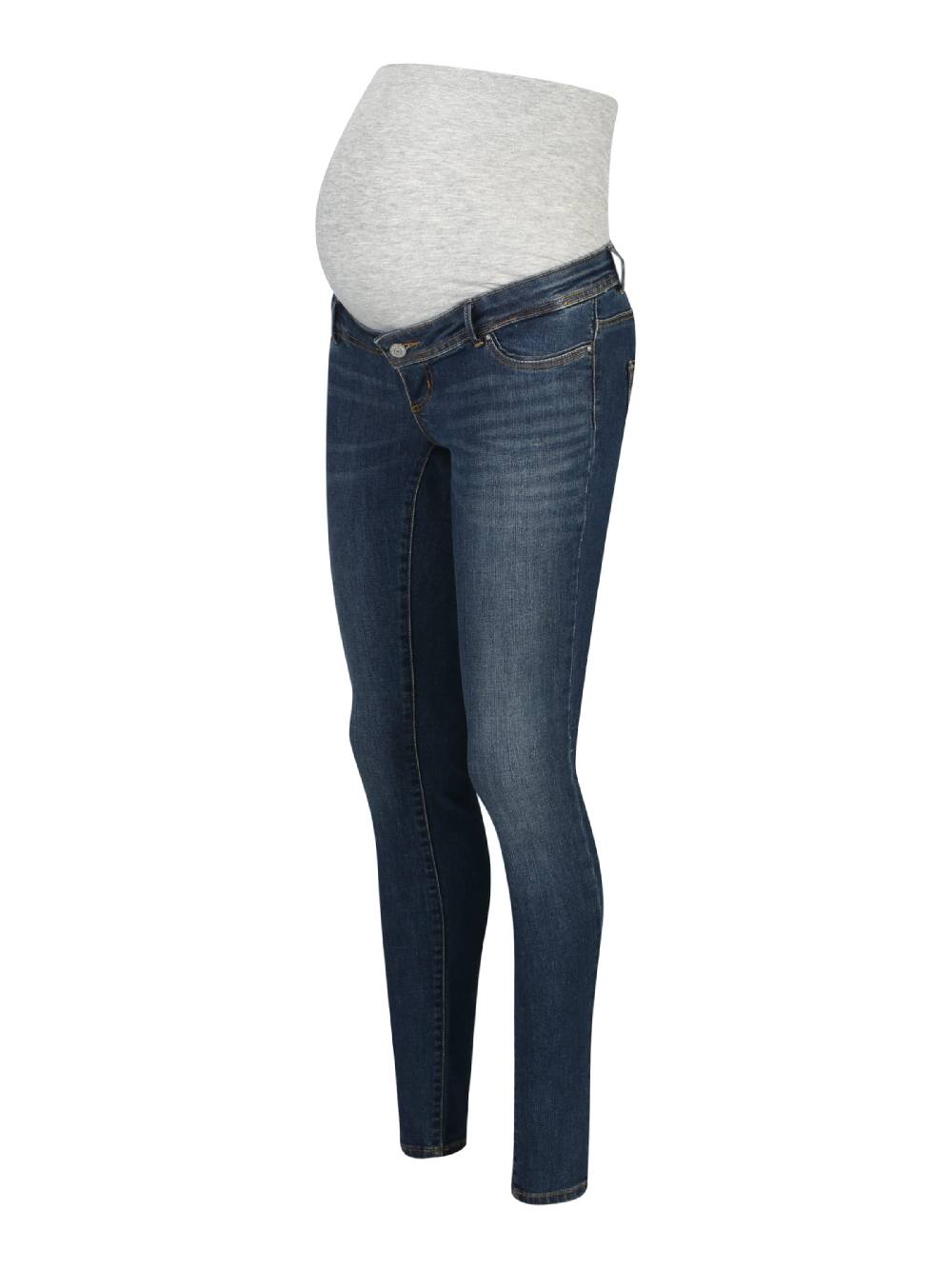 Only Maternity Skinny Jeans in Blue Denim Auslauf