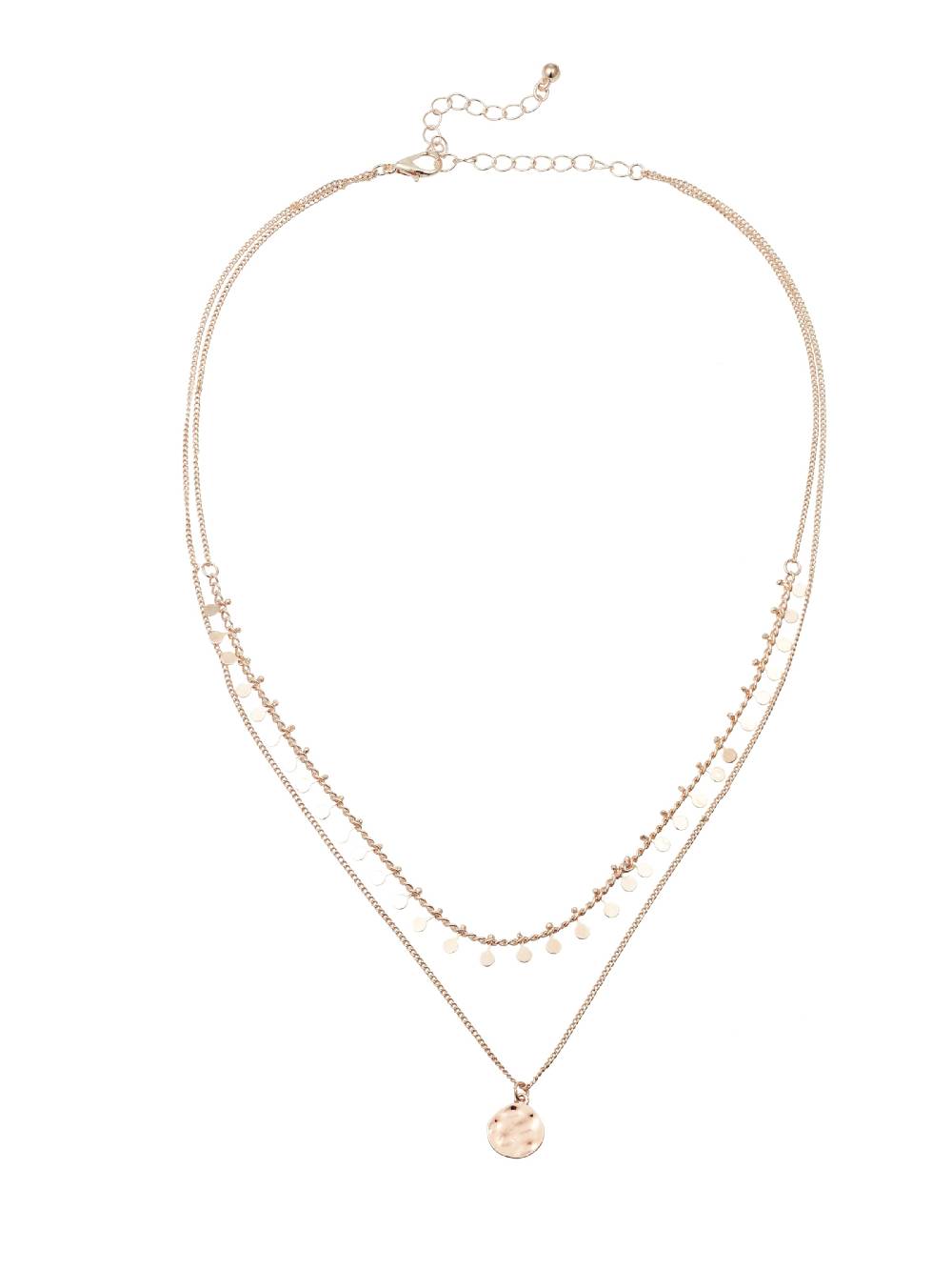 ABOUT YOU Necklace 'Theresa' in Rose Gold Preisnachlass