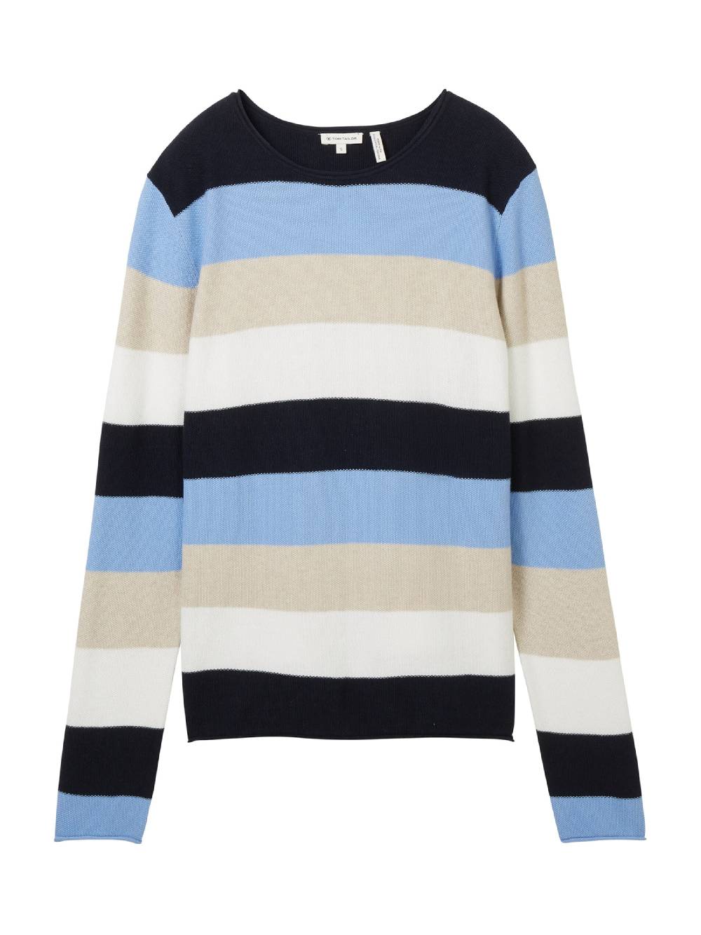 TOM TAILOR Sweater in Navy, Light Blue Letzte 2 Tage
