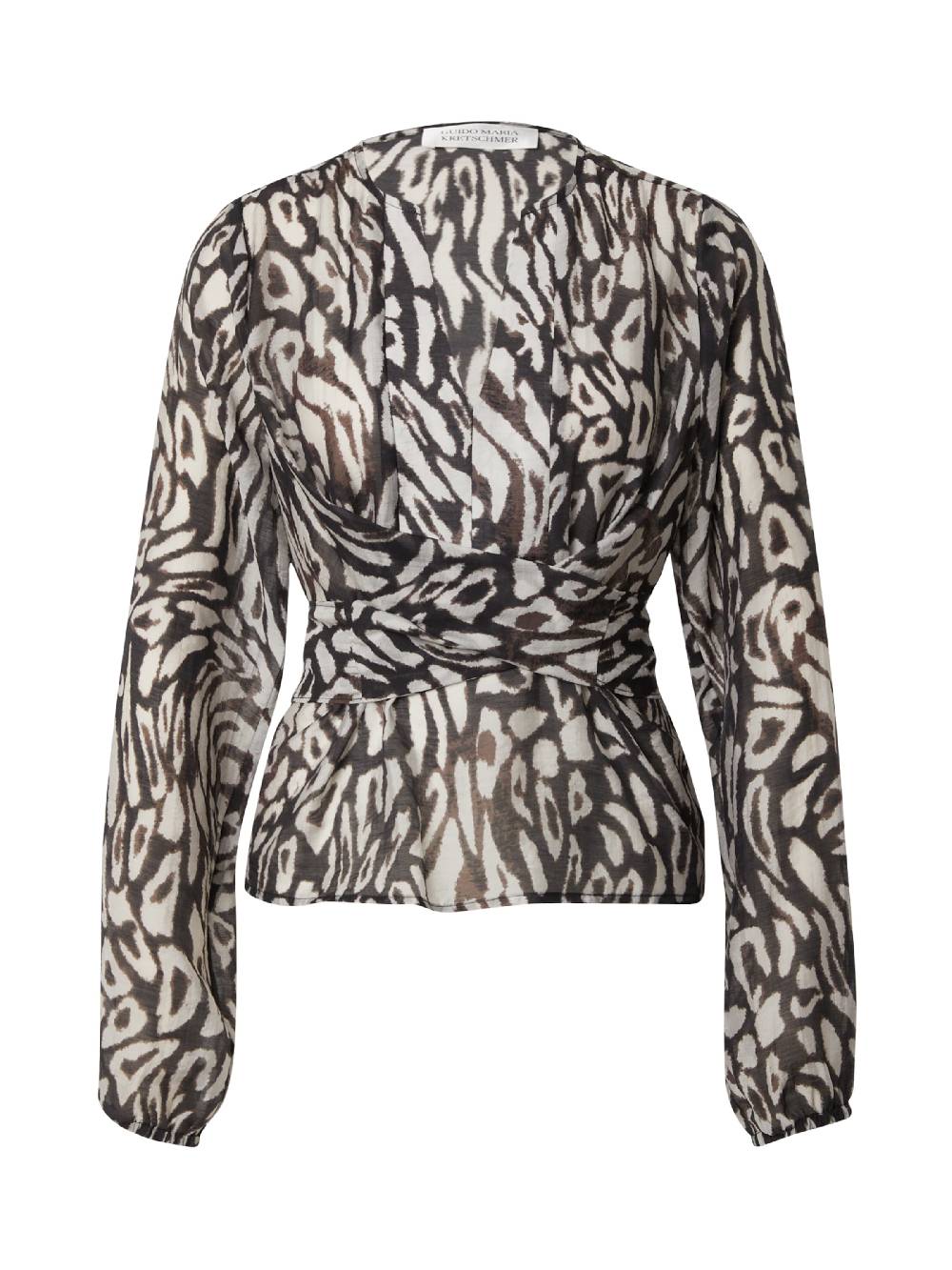 Guido Maria Kretschmer Women Blouse 'Christiana' in Black Verkauf