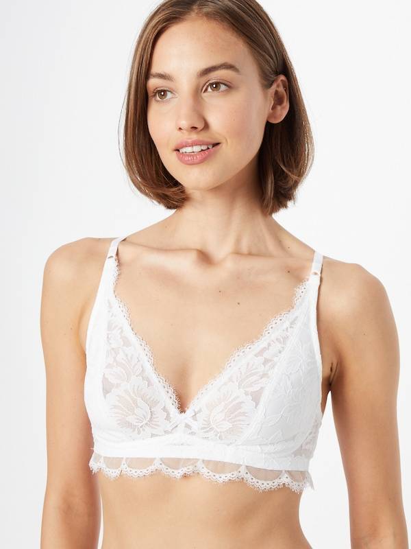Mey Triangle Bra in White Rabatt