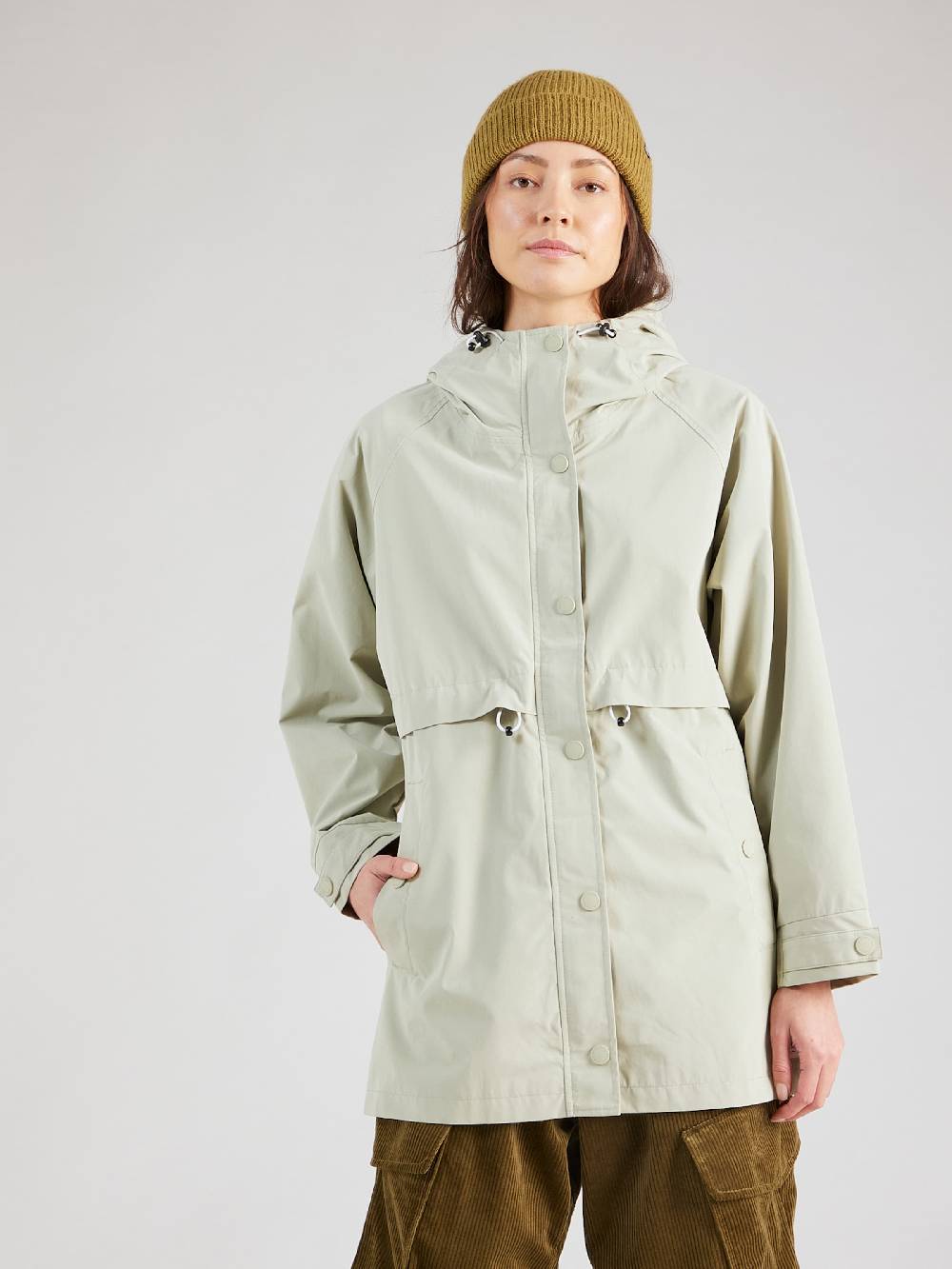 Iriedaily Between-Season Jacket 'Kati' in Pastel Green Versandkostenfrei