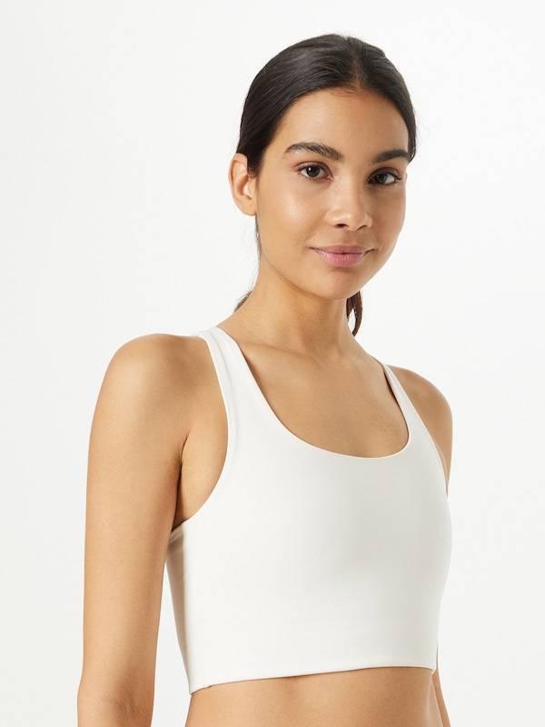 Girlfriend Collective Bralette Sports Bra 'PALOMA' in Cream Exklusivangebot