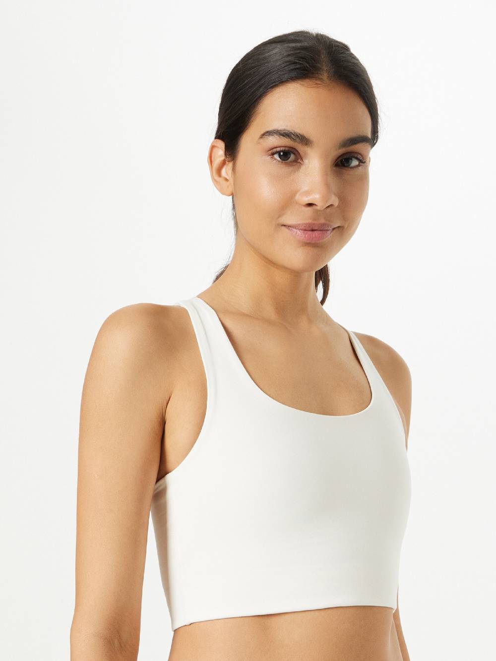 Girlfriend Collective Bralette Sports Bra 'PALOMA' in Cream Exklusivangebot