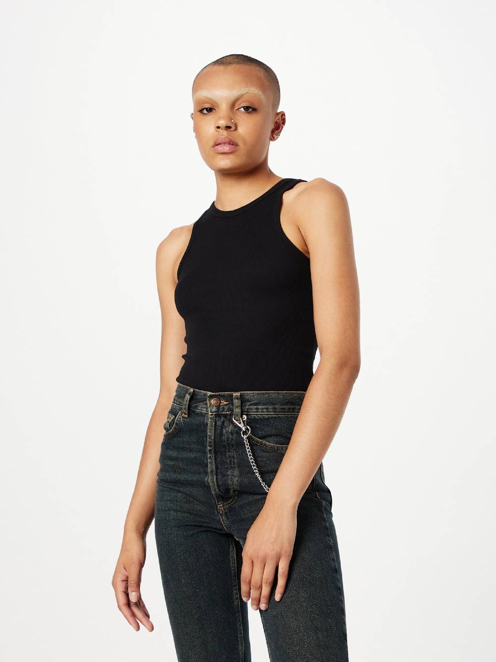 Rebirth Studios Top 'Ivy' in Black Top Angebot