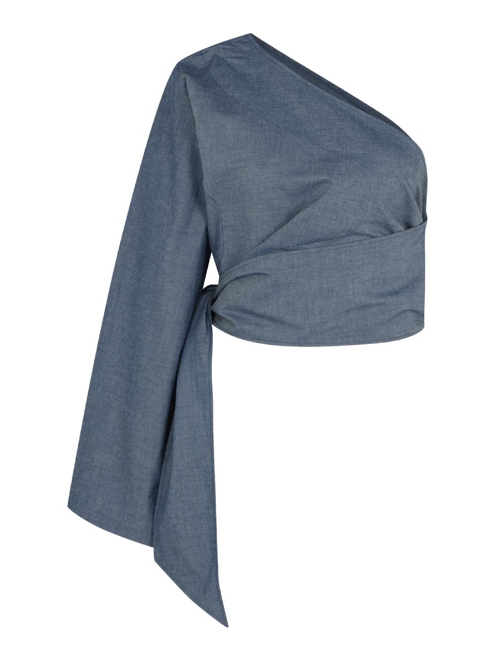 ABOUT YOU REBIRTH STUDIOS Blouse 'Eri' in Blue Kostenlose Rückgabe
