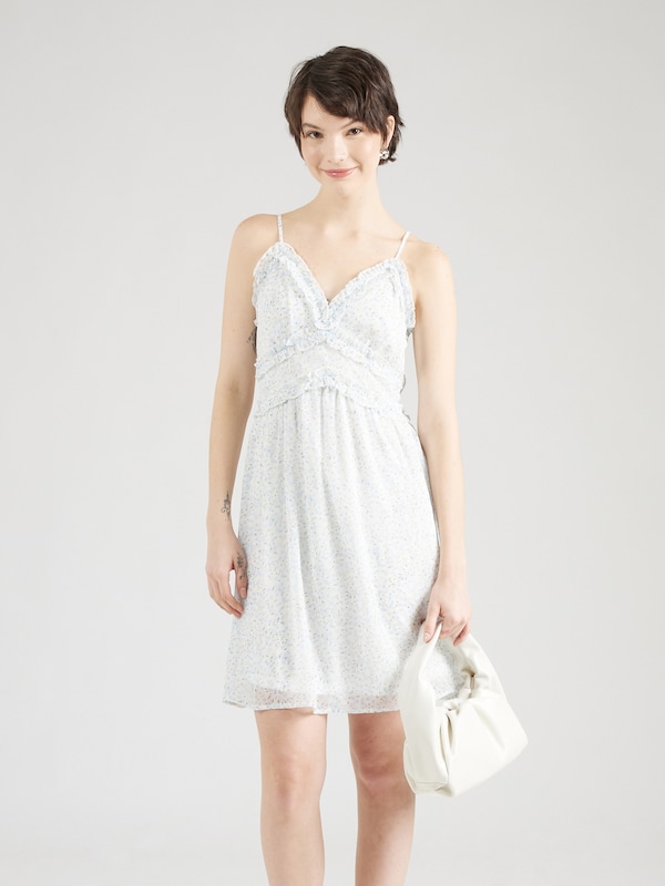 VERO MODA Summer Dress 'SMILLA' in White Rabatte dieses Monats