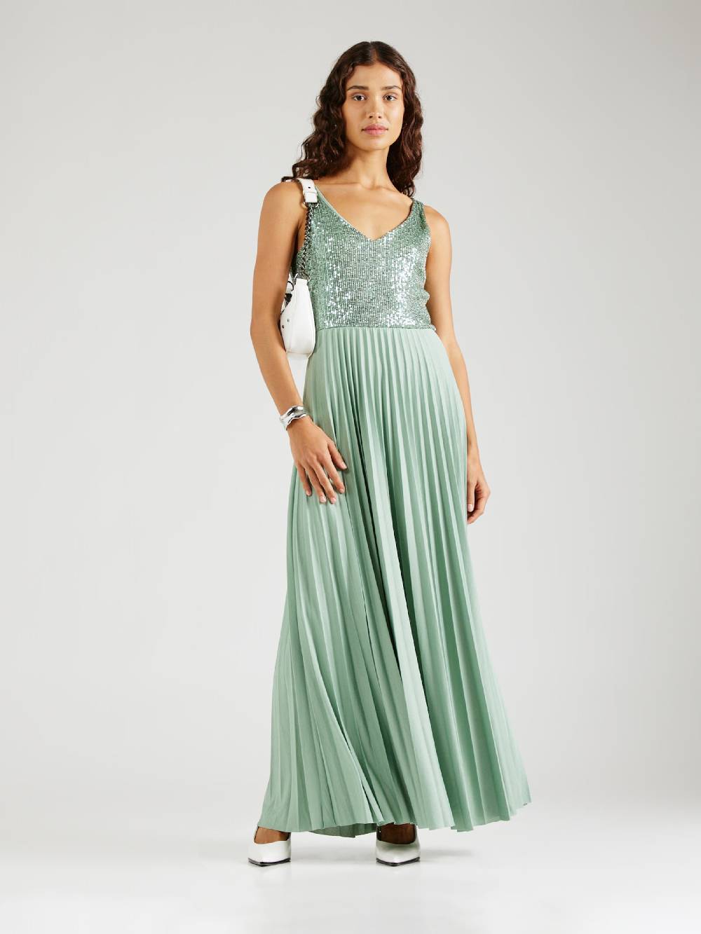 ABOUT YOU Dress 'Mimi Dress' in Light Green Verkauf