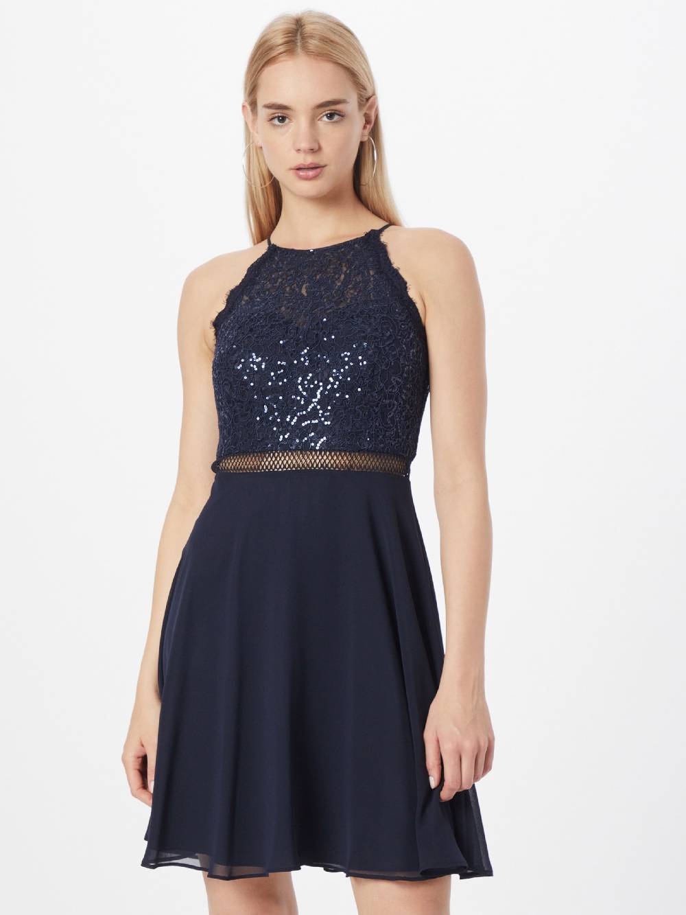 VM Vera Mont Cocktail Dress in Night Blue Online Shopping