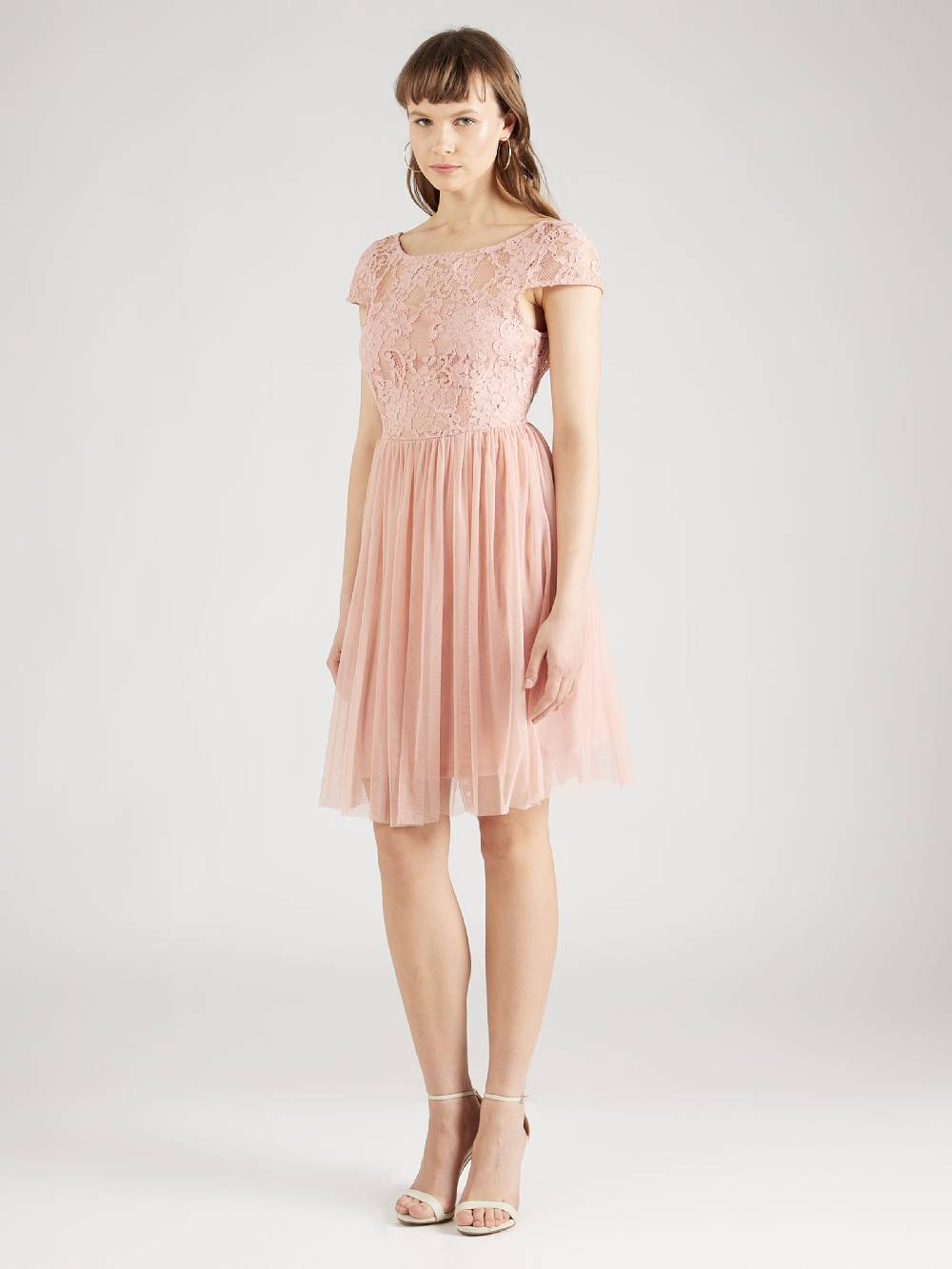VILA Cocktail Dress 'ULRICANA' in Dusky Pink Preisnachlass
