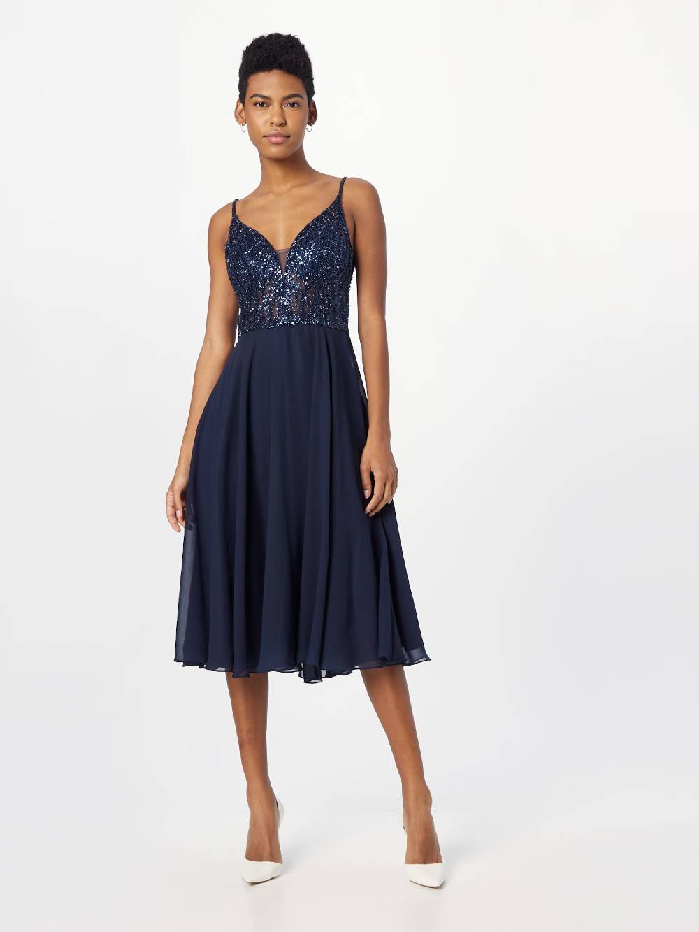 SWING Cocktail Dress in Navy Osterangebot