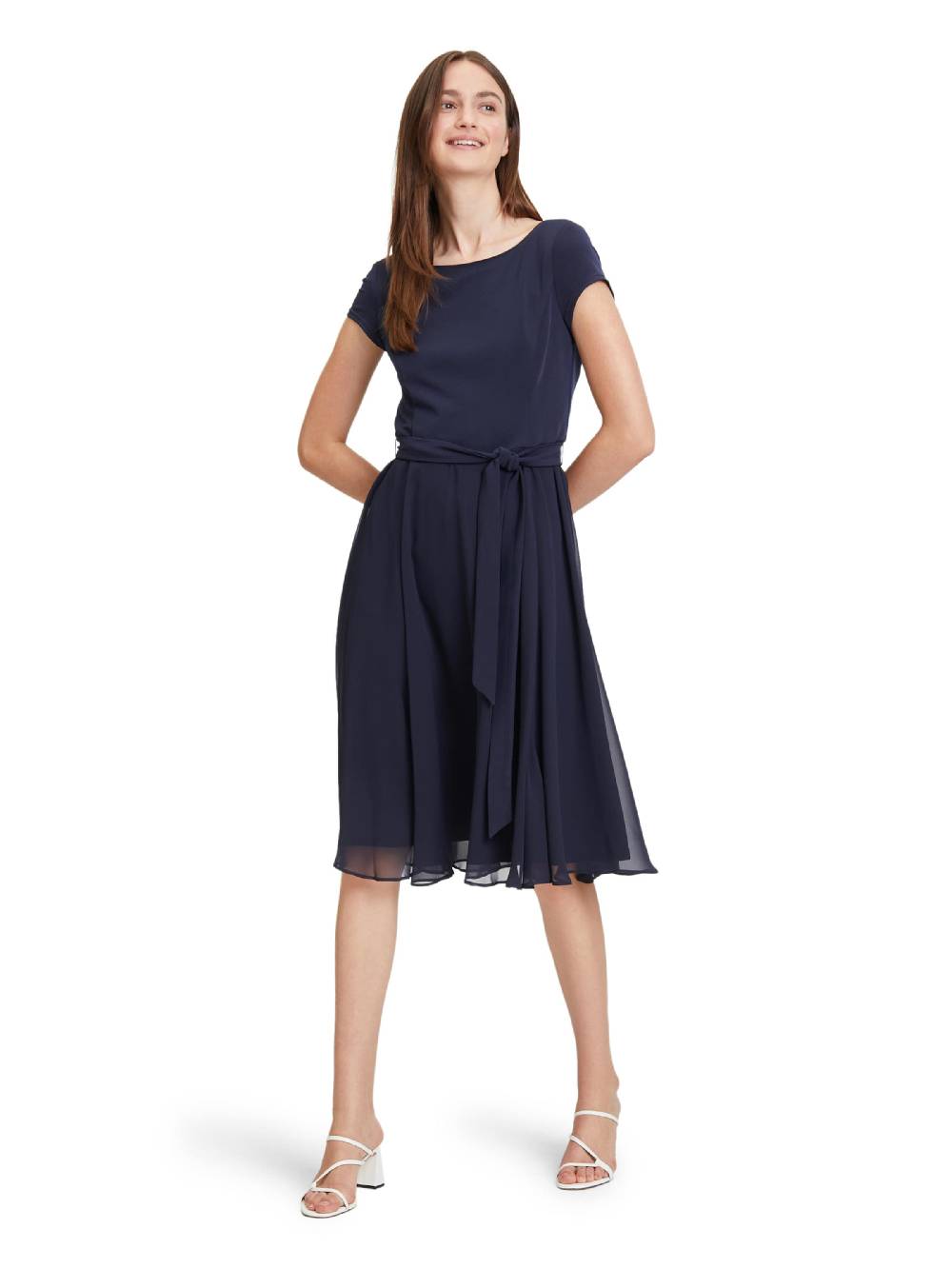 Vera Mont Cocktail Dress in Dark Blue Jubiläumsangebot