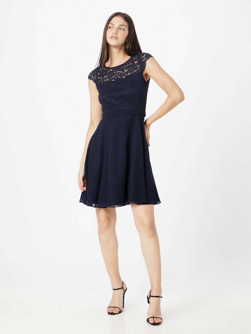 VM Vera Mont Cocktail Dress in Night Blue Zeitlich begrenztes Angebot