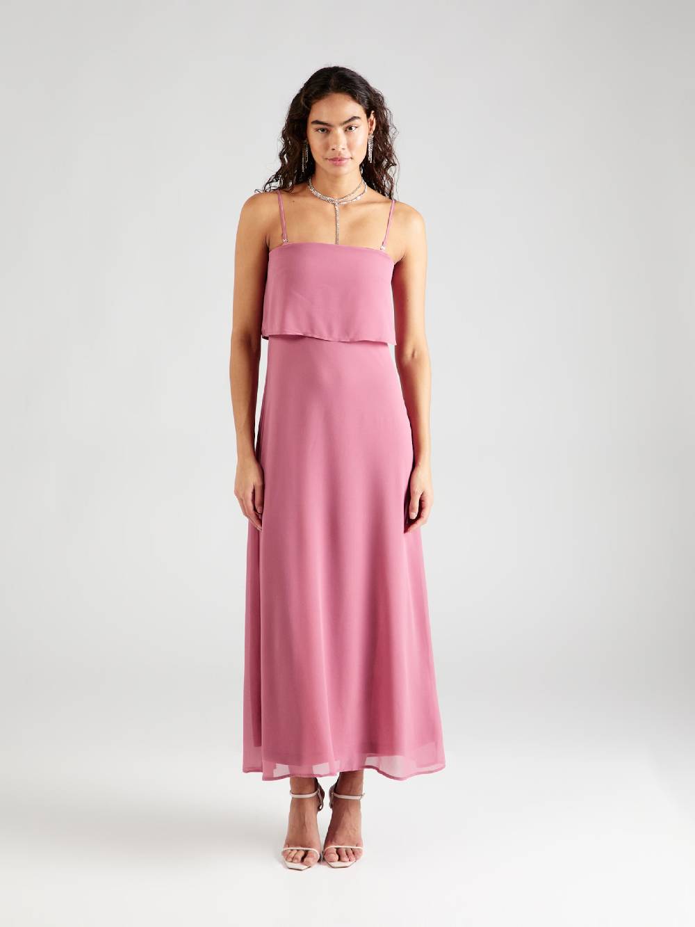 VILA Evening Dress 'MILINA' in Dusky Pink Große Rabatte