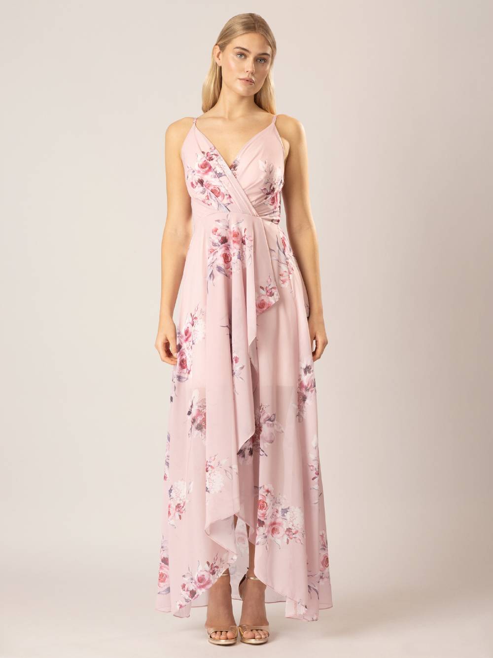 APART Evening Dress in Rose Räumungsverkauf