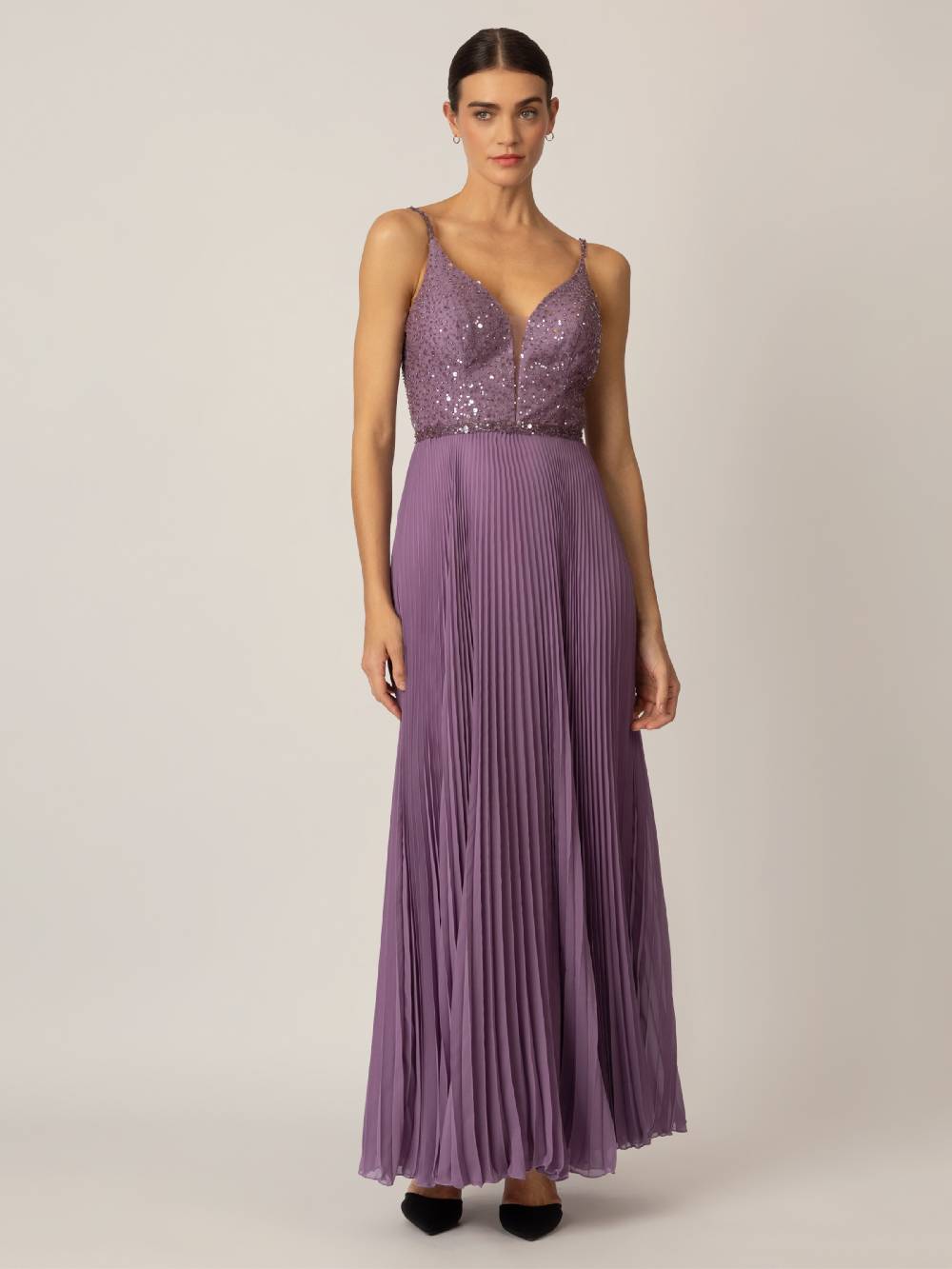 APART Evening Dress in Mauve Sonderangebote