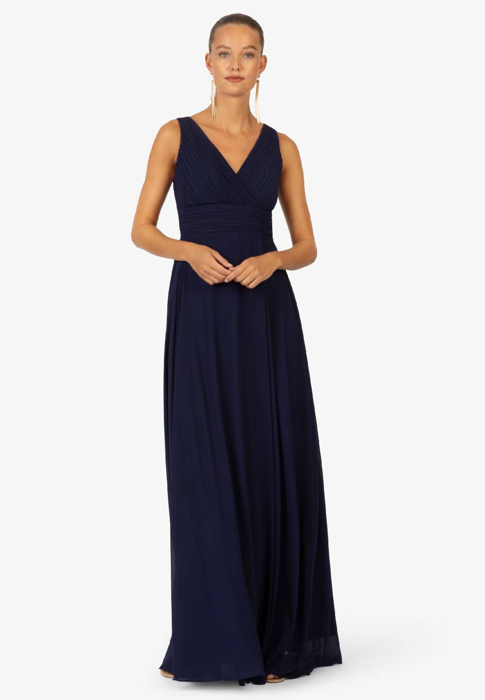 Kraimod Evening Dress in Navy Super Sparpreis