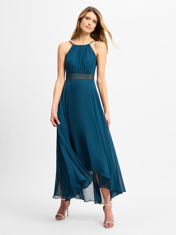 Marie Lund Evening Dress ' ' in Blue Kostenlose Rückgabe