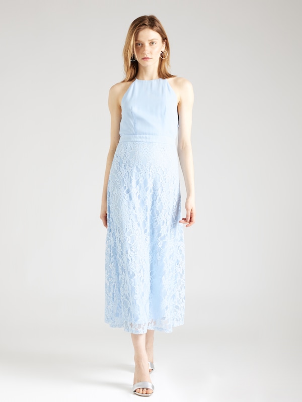 VILA Evening Dress 'ORA' in Light Blue Neueste Stile