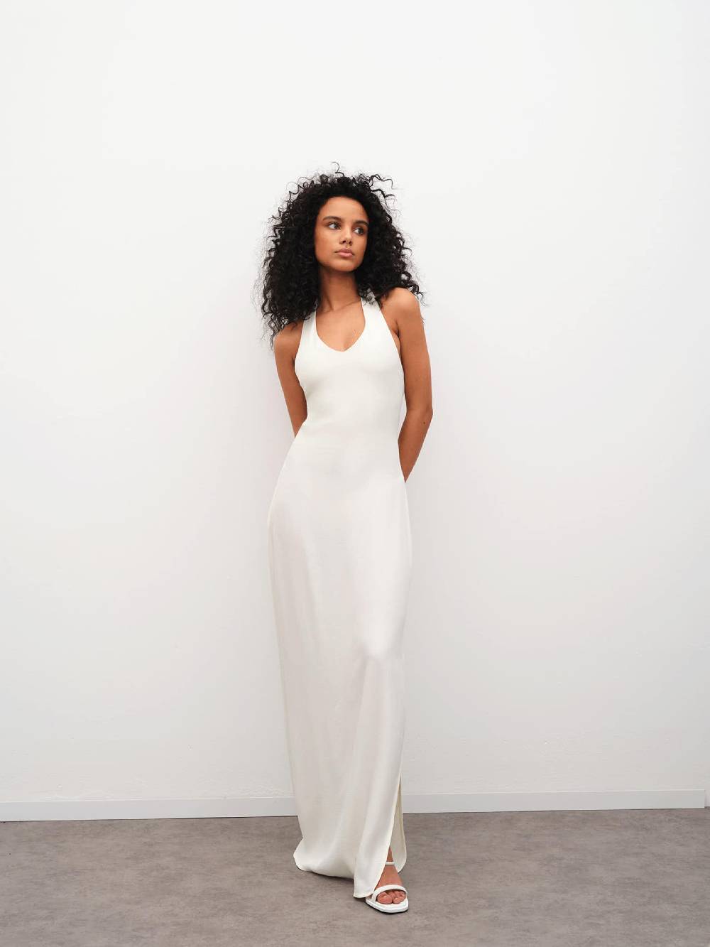 RÆRE by Lorena Rae Evening Dress 'Pina' in Off White Bis zu 60% Rabatt