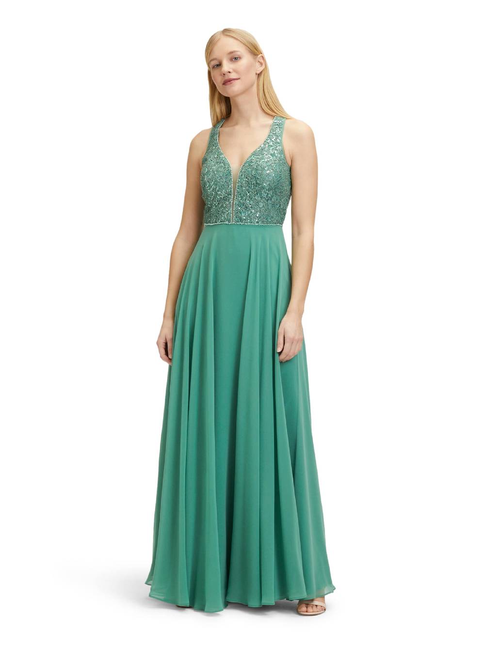 Vera Mont Evening Dress in Green Bis zu 65% Rabatt
