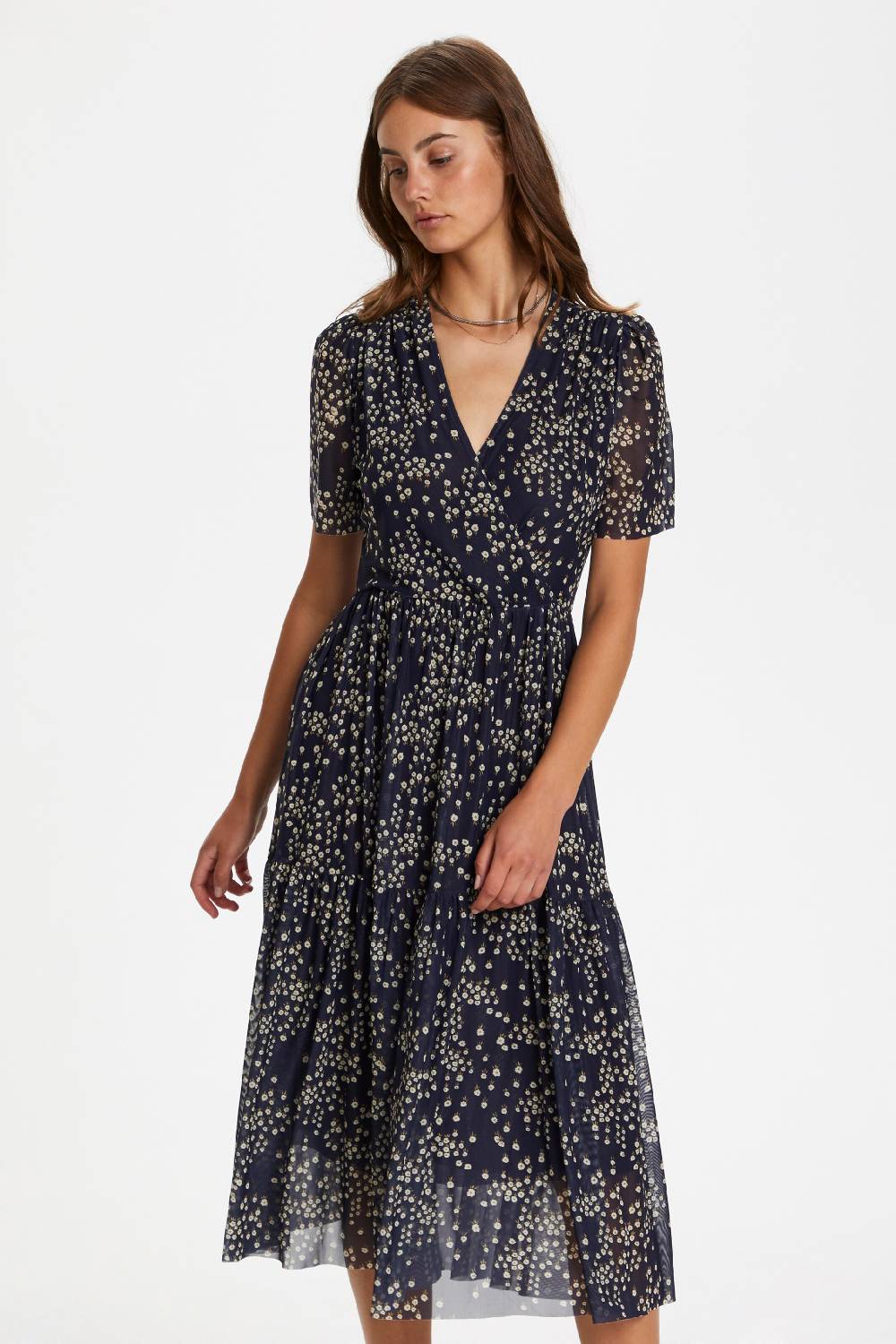 SOAKED IN LUXURY Dress 'Aldora' in Night Blue Riesige Rabatte