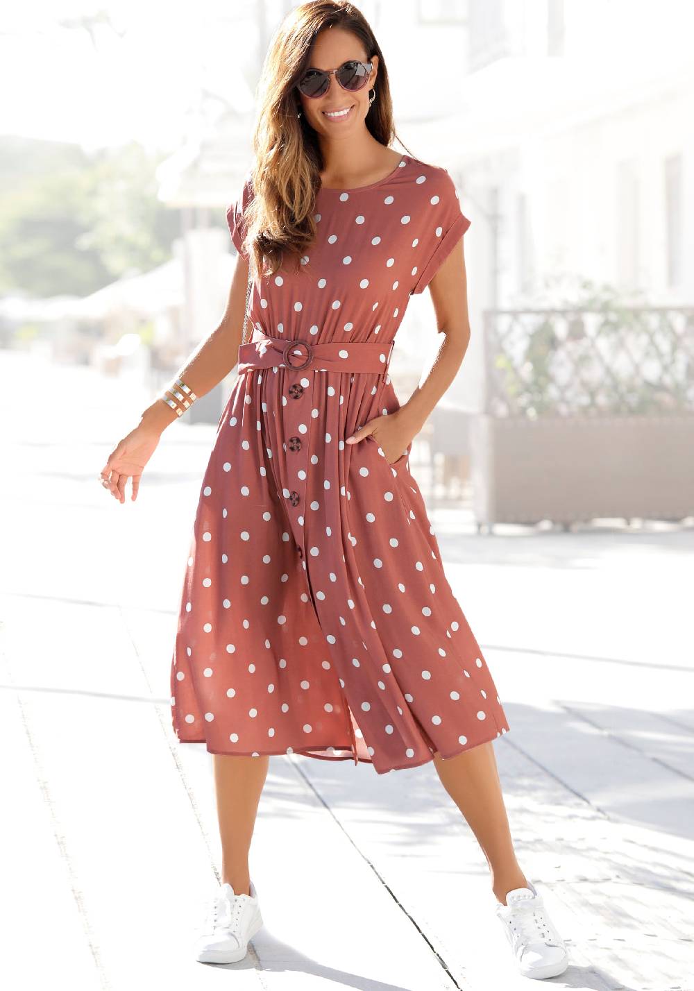 LASCANA Dress in Red Fabrikladen