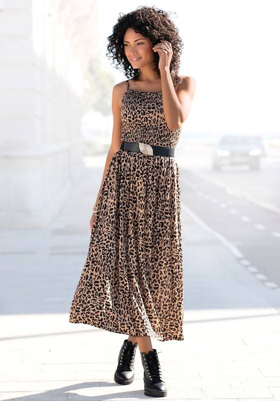 BUFFALO Dress in Brown, Light Brown Rabatte dieses Monats