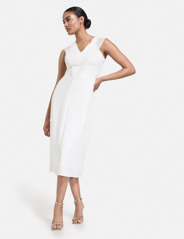 TAIFUN Dress in White im Angebot