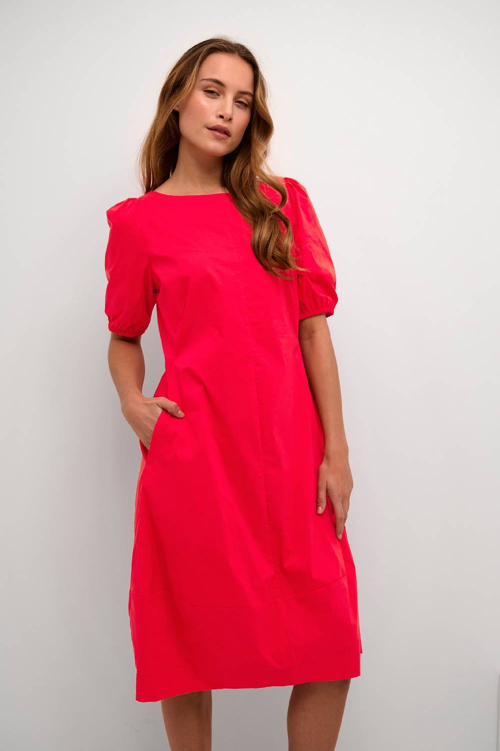 CULTURE Dress 'antoinett' in Cranberry Blitzverkäufe