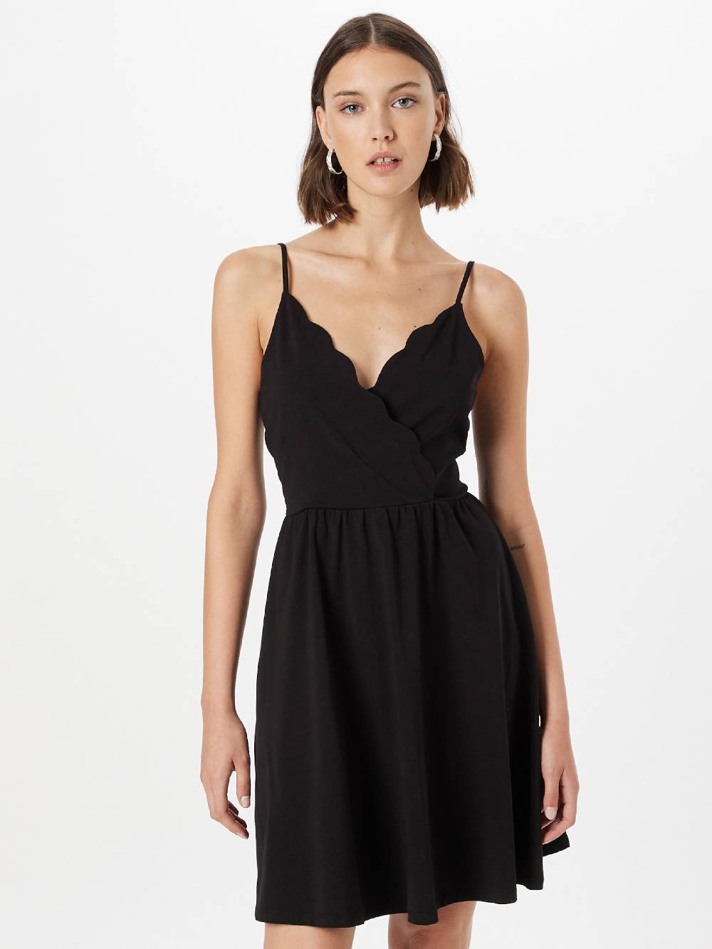 ABOUT YOU Dress in Black Großer Ausverkauf