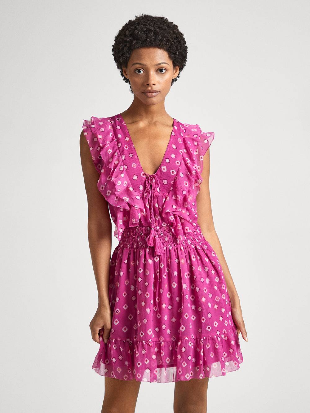 Pepe Jeans Dress 'MALENA' in Pink Valentinstagsangebot