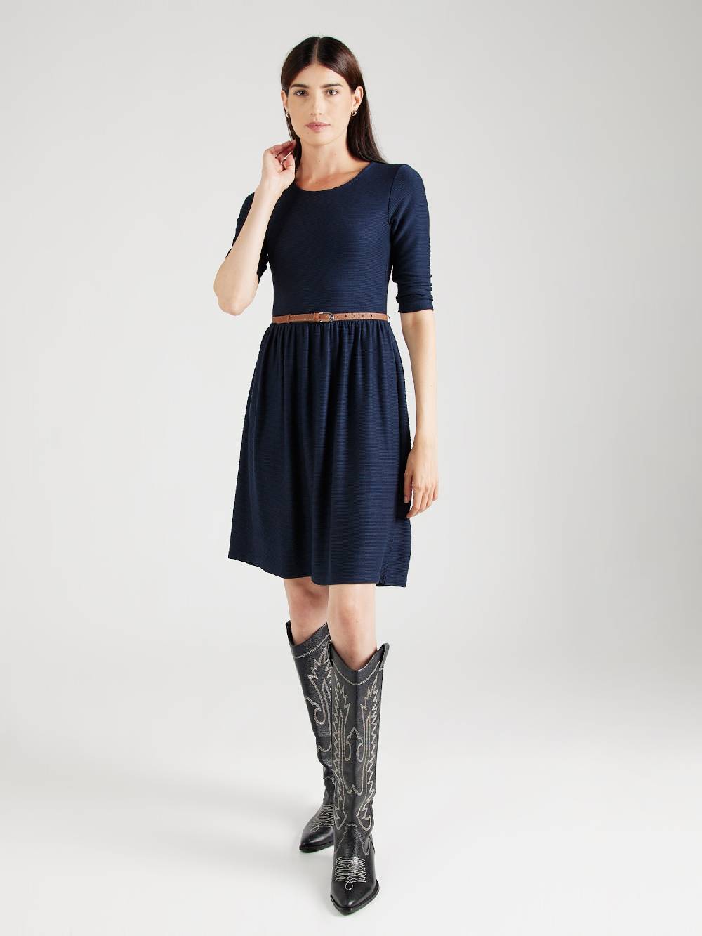 ABOUT YOU Dress 'Jessie' in Navy, Dark Blue Lagerräumung