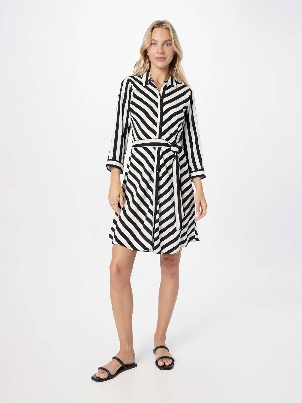 Y.A.S Shirt Dress 'YASSavanna' in White Exklusive Angebote