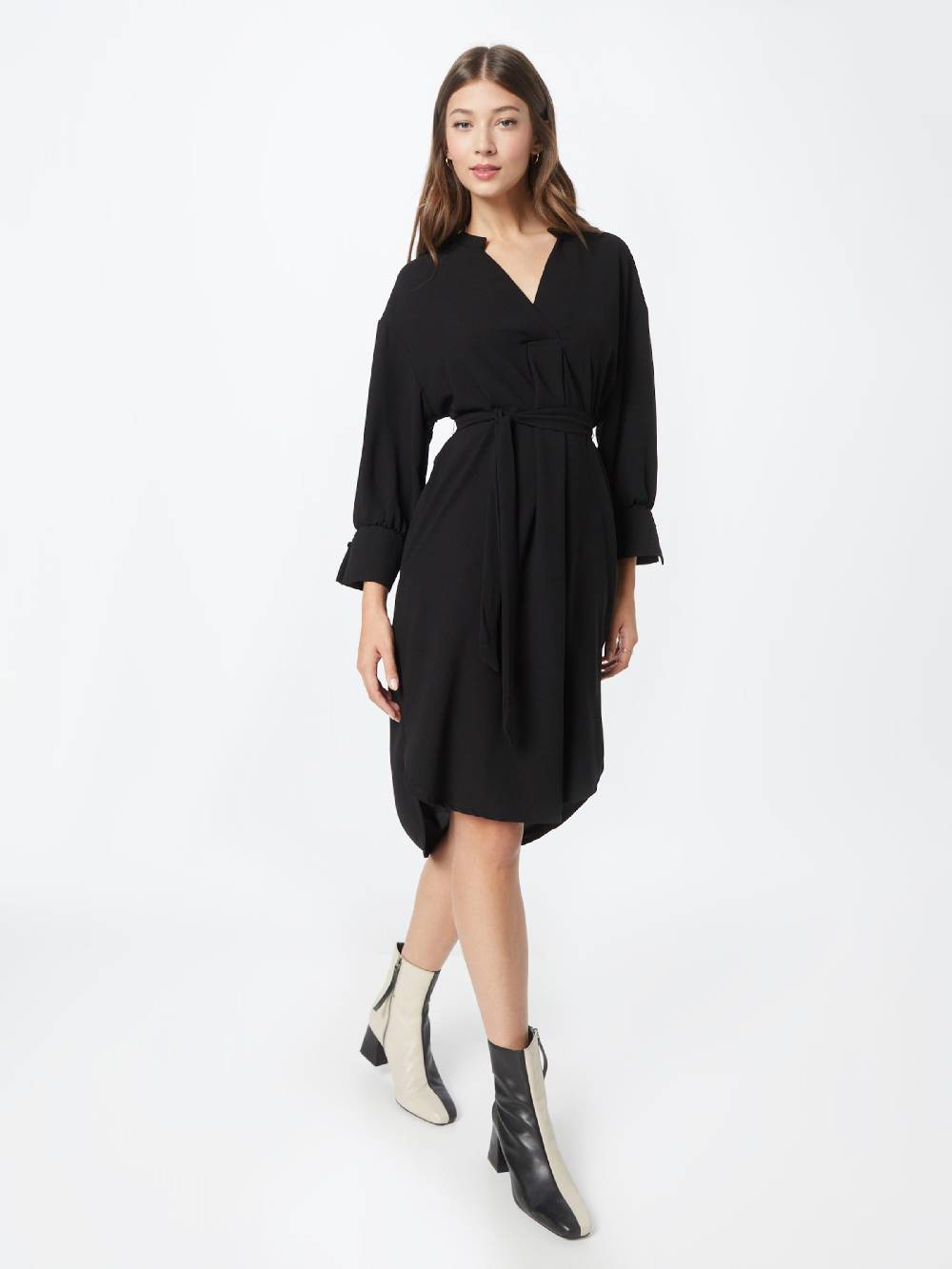 Peppercorn Shirt Dress 'Sabia' in Black Riesige Ersparnisse