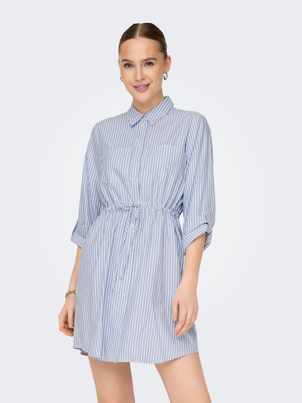 ONLY Shirt Dress 'SARAH' in White VIP-Rabatte
