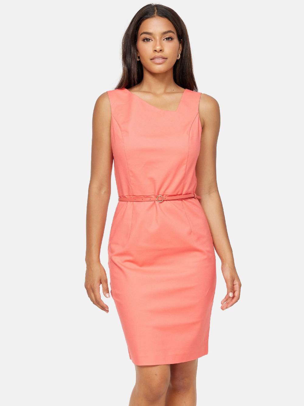 Orsay Sheath Dress in Orange Neueste Stile