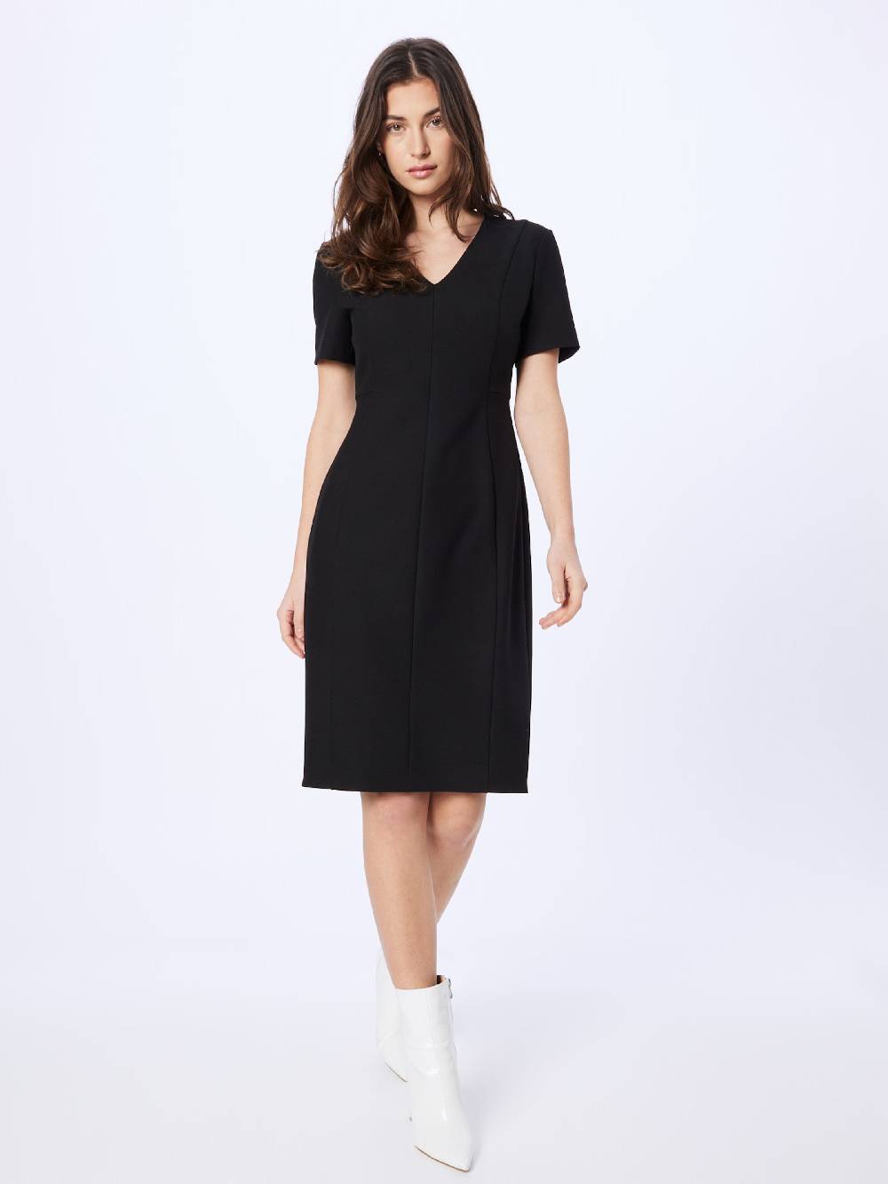 BOSS Sheath Dress 'DAMAISA' in Black Letzter Tag