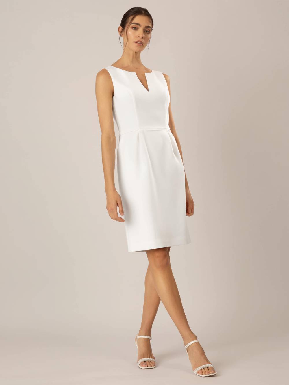 APART Sheath Dress in Cream Nur für heute