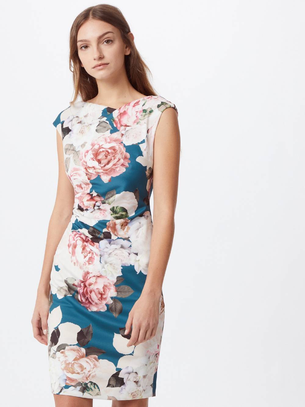 SWING Sheath Dress in Blue Vierteljährliche Förderung