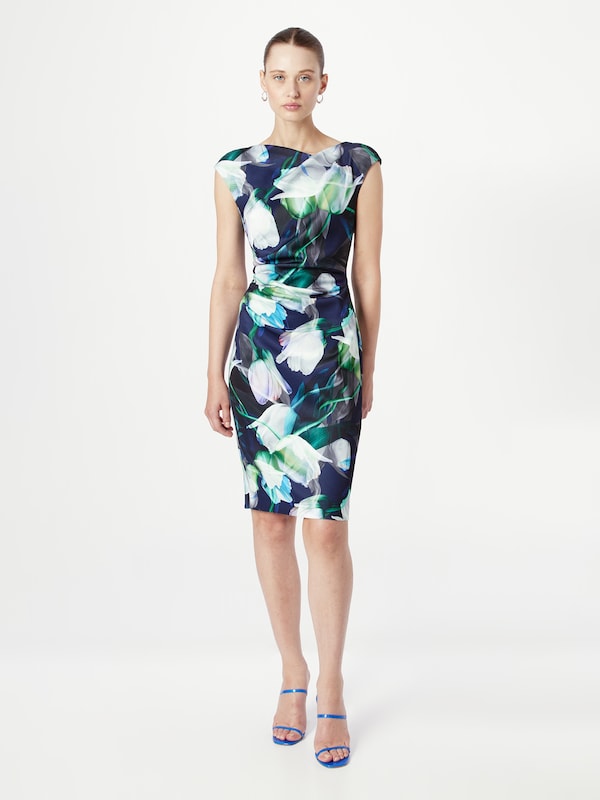 SWING Sheath Dress in Marine Blue 50% Rabatt mit kostenlosem Versand